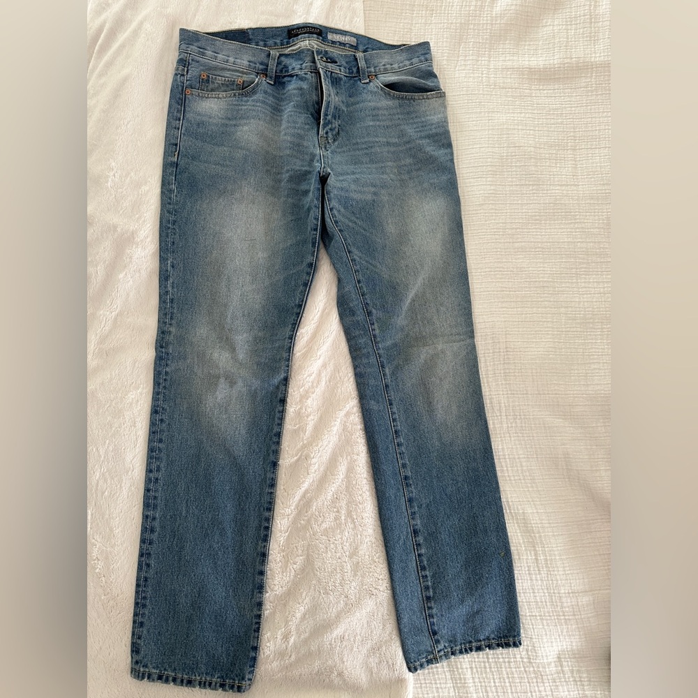 Aeropostale Men's Slim Fit Blue Jeans